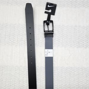 🔥 BRAND NEW NIKE MEN'S REVERSIBLE GRAY BLACK BELT 34 To 36 PS50355055A NWT